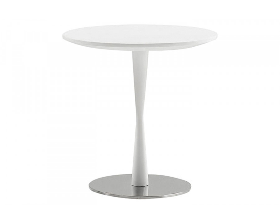 Bellini Baldo End Table - High Gloss White