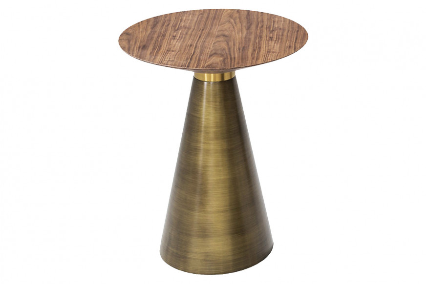 Bellini™ Bari End Table - Gold, 17"