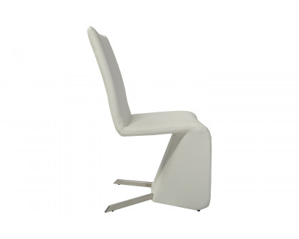 Bellini Bernice Dining Chairs Set of 2 - White