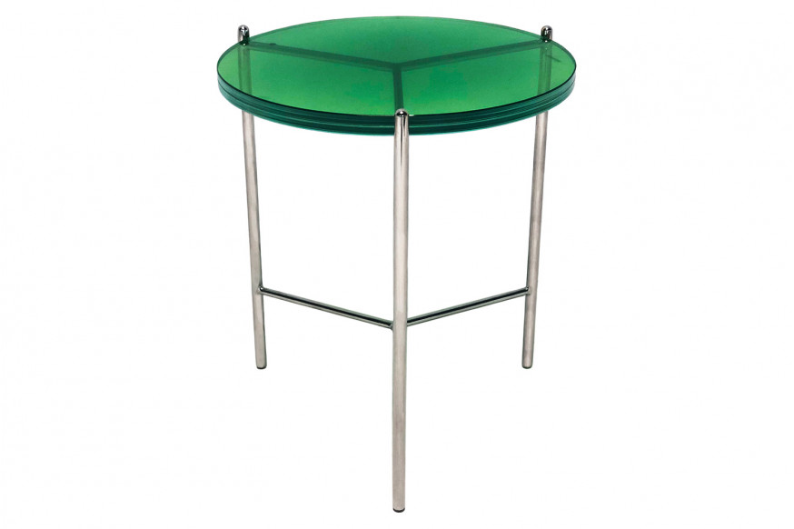 Bellini™ Bolt End Table - Green, 18"