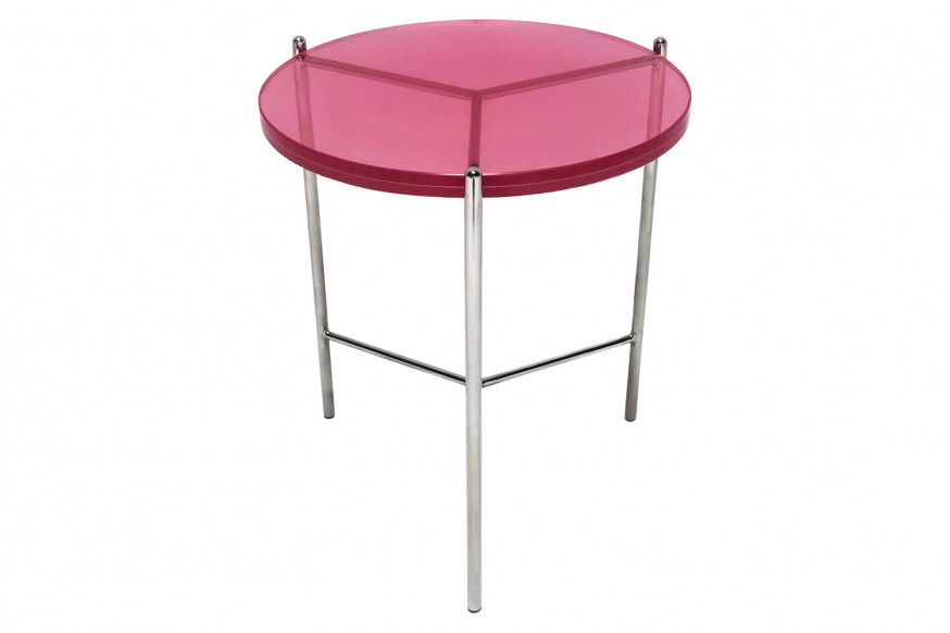 Bellini™ Bolt End Table - Pink, 18"