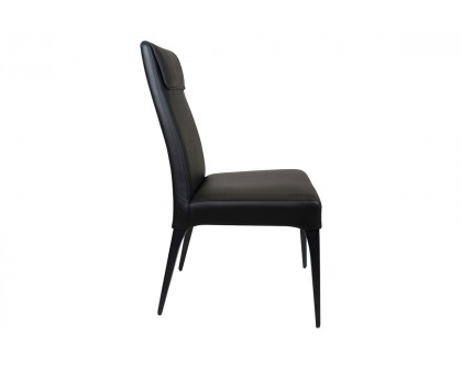 Bellini Bravo Dining Chair Set of 2 - Black