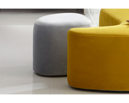 Bellini Carmen Ottoman - Yellow, Large