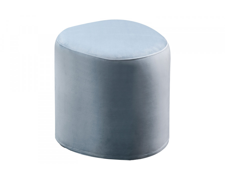 Bellini Carmen Ottoman - Light Gray, Small