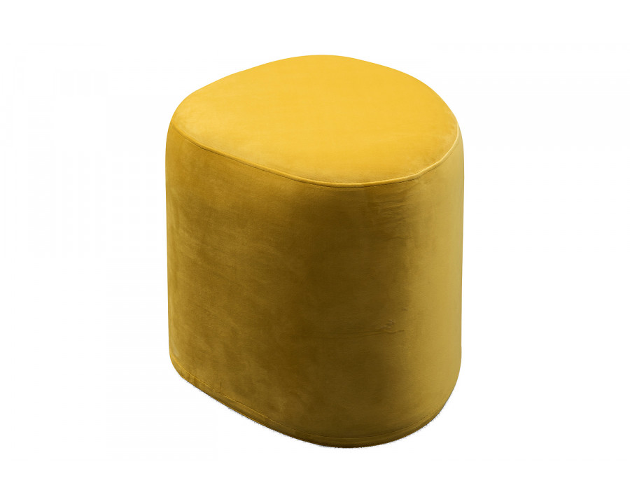 Bellini Carmen Ottoman - Yellow, Small