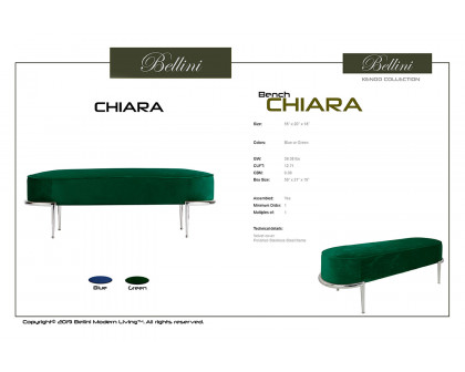 Bellini Chiara Bench - Blue