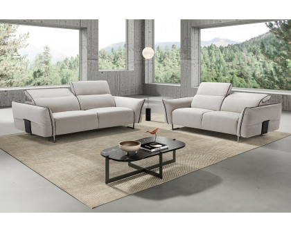 Bellini - Claudia Loveseat in Light Gray