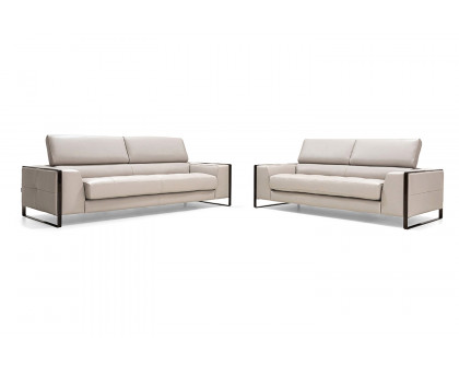 Bellini - Daniela Loveseat in Silverfox