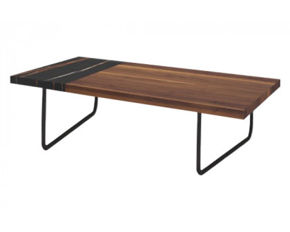 Bellini - Dante Coffee Table with Sahara Noir Accent