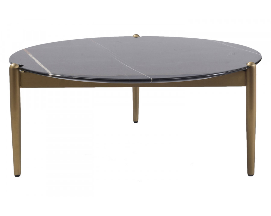 Bellini - Dario Coffee Table in Black/Gold