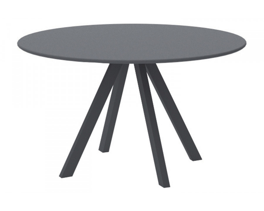 Bellini - Dasy Round Dining Table in Gray