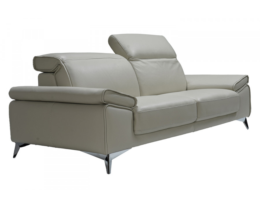 Bellini - Edwin Loveseat in Light Gray