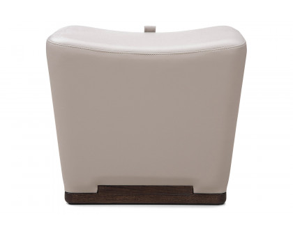 Bellini™ Electra Ottoman - Light Gray