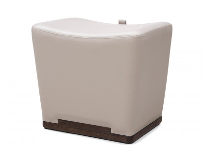 Bellini™ Electra Ottoman - Light Gray