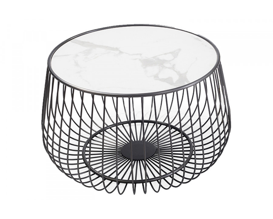 Bellini - Elena Coffee Table in White/Anthracite