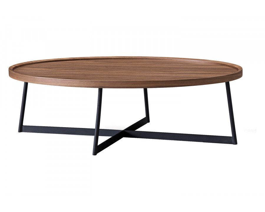 Bellini Emma Coffee Table - Walnut/Black