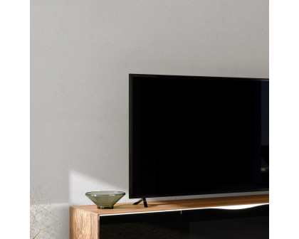 Bellini - Enrico TV Stand in Walnut/Black