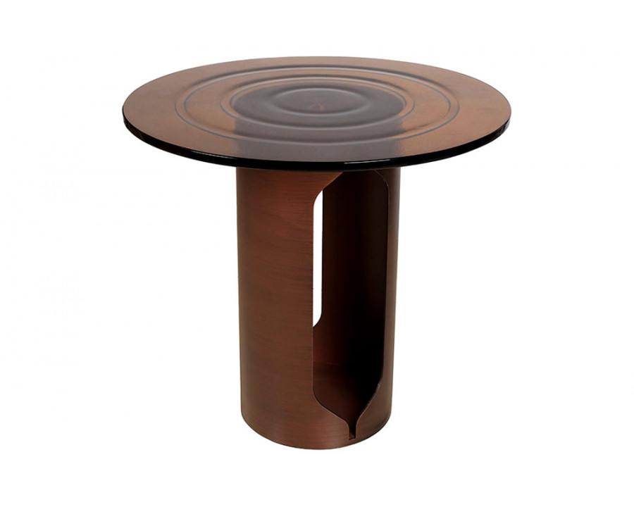 Bellini - Erin End Table in Glass