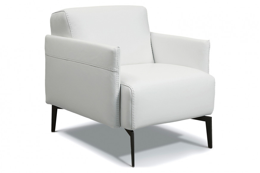 Bellini™ Eros Accent Chair Leather - White