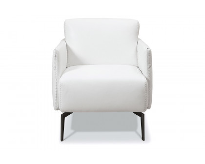 Bellini™ Eros Accent Chair Leather - White