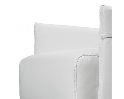 Bellini™ Eros Accent Chair Leather - White