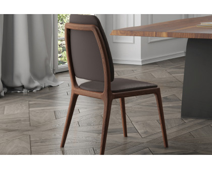 Bellini Febe Dining Chair Set of 2 - Antracite