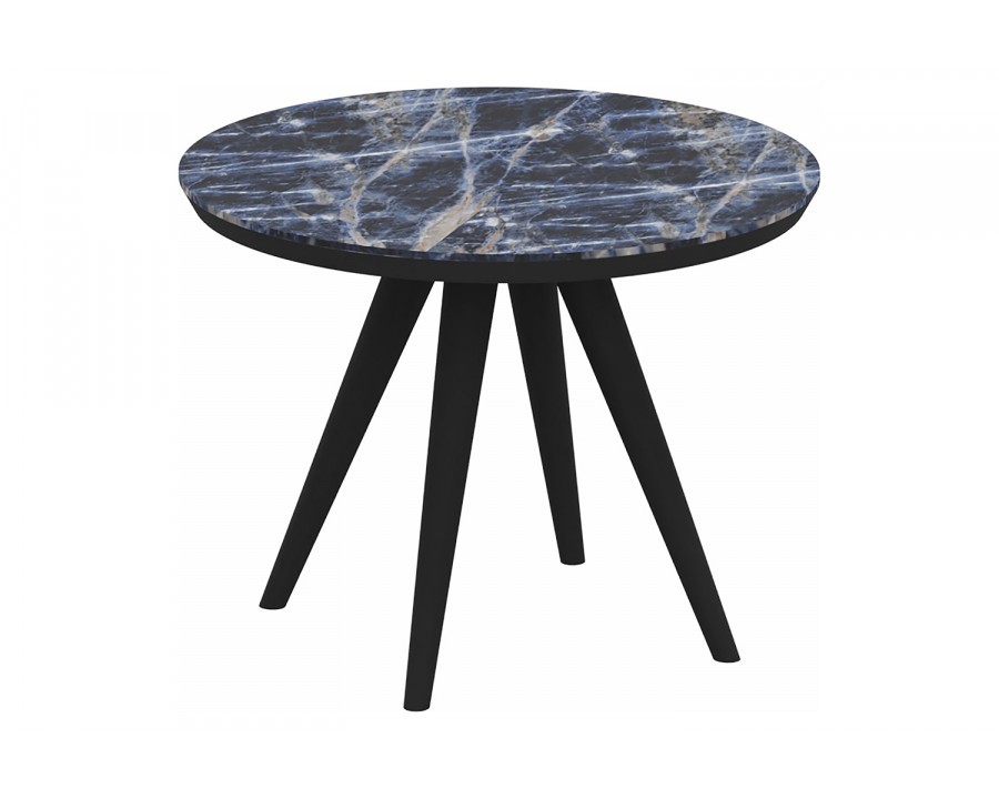 Bellini Francesca End Table - Sodalite Blue, Small