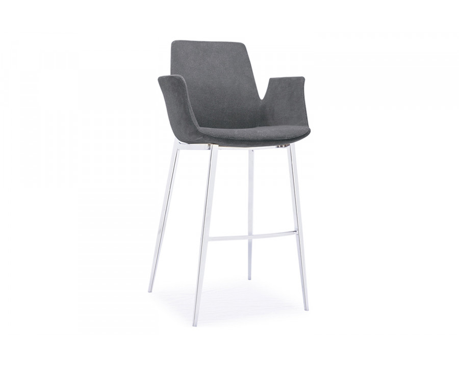 Bellini Gabriella Barstool - Light Gray