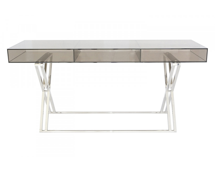 Bellini - Gatsby Sofa Table in Smoked Glass