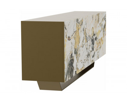 Bellini - Ibiza Sideboard in White/Pearl Champange