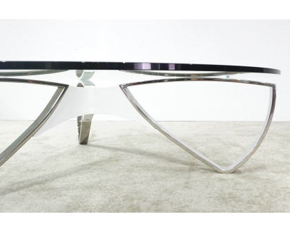 Bellini Jango Coffee Table - White, 60"