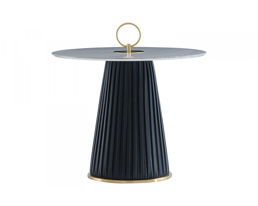 Bellini - Joy End Table in Black/Gold