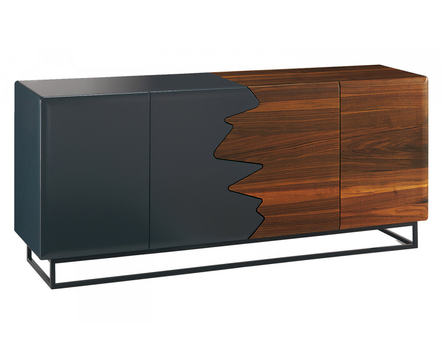 Bellini Kali Sideboard - Walnut/Anthracite