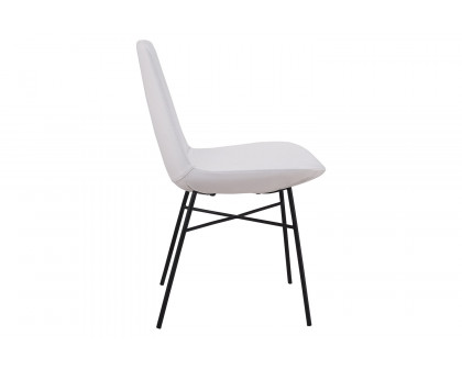 Bellini Kate Dining Chair Set of 2 - White