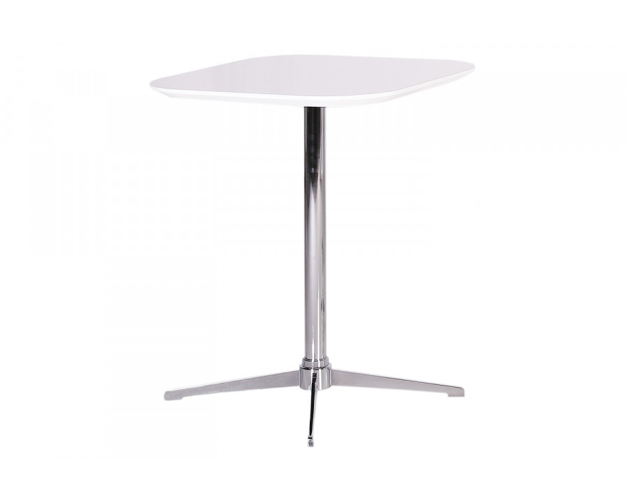 Bellini - Leon Table in Silver/White