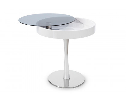 Bellini - Lily End Table in Gray