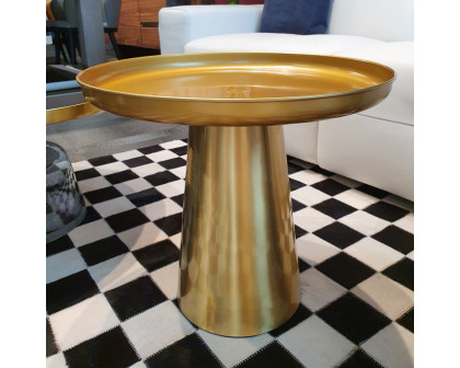 Bellini Lisa End Table - Matt Gold