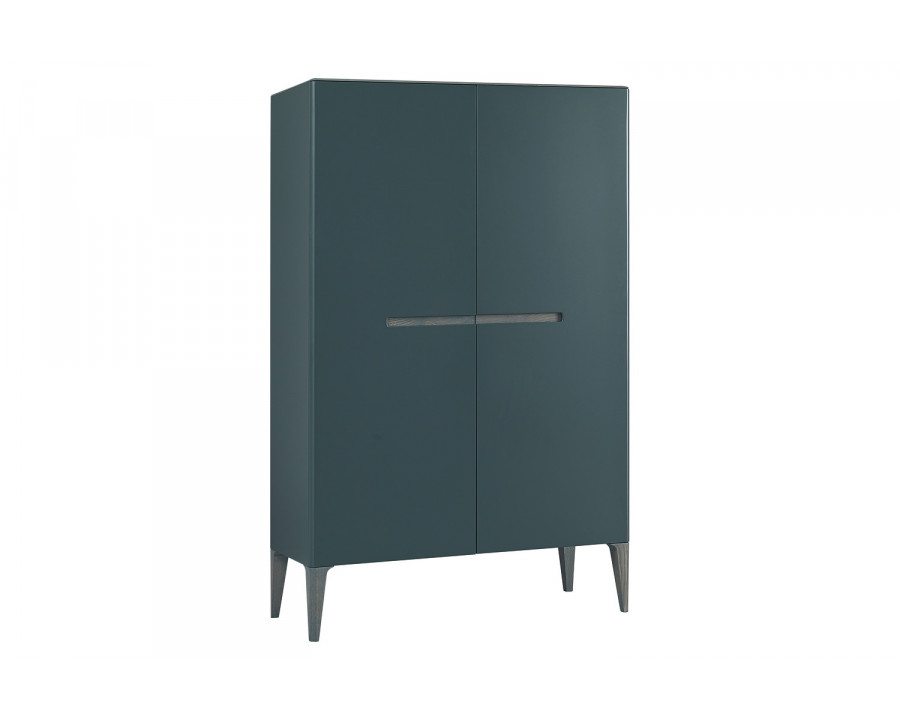 Bellini - Luce Highboard in Dark Green/Gray