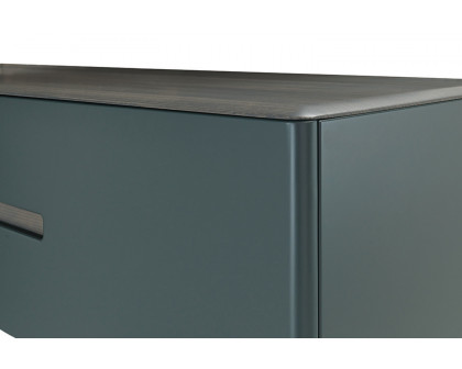 Bellini - Luce TV Stand in Dark Green/Gray