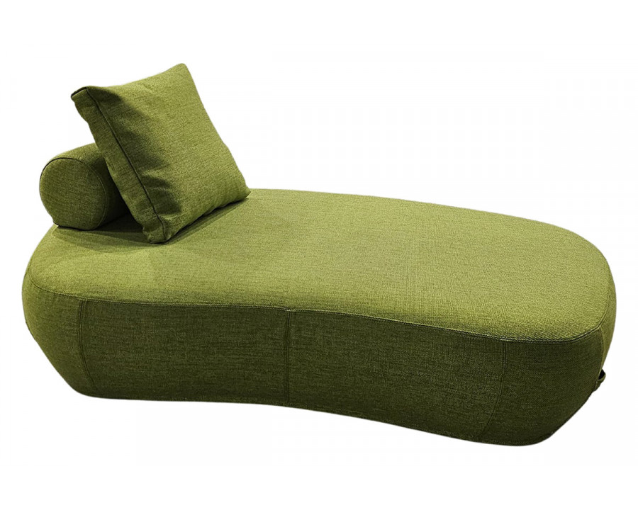 Bellini Luna Curved Outdoor Chaise - Green