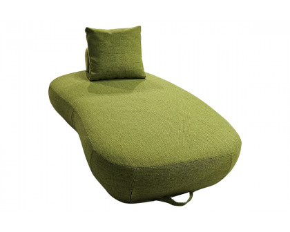 Bellini Luna Curved Outdoor Chaise - Green