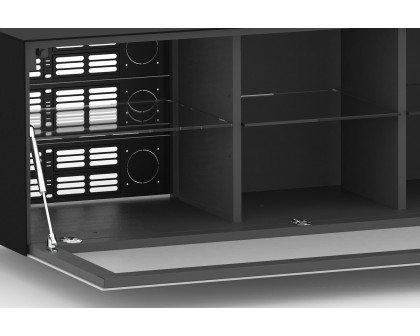 Bellini Magic TV Stand - Black/White