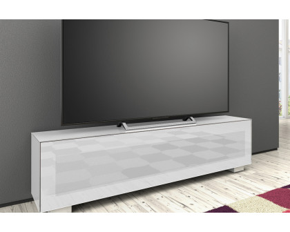 Bellini Magic TV Stand - White