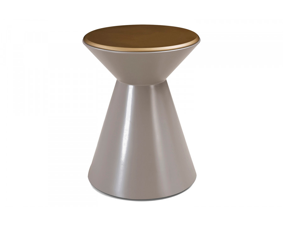 Bellini - Mia End Table in Gray