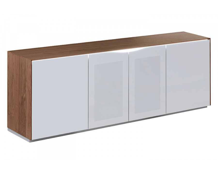 Bellini Michele TV Stand - White/Walnut