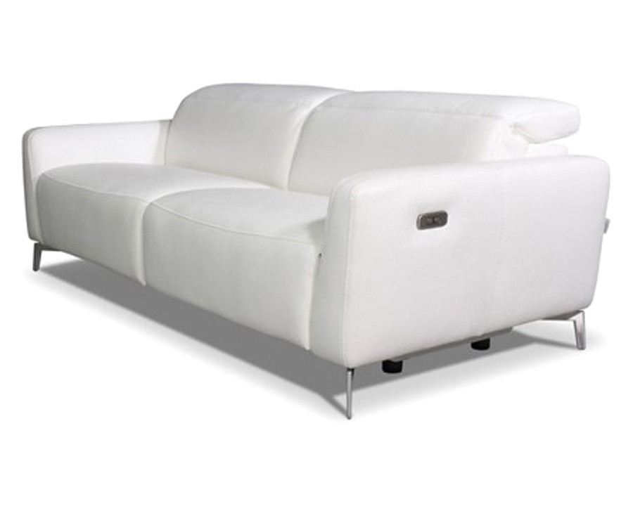 Bellini - Modena Motion Loveseat in White