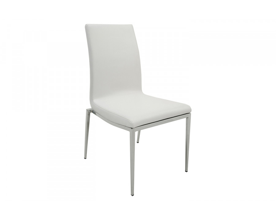 Bellini Monique Dining Chair Set of 2 - White