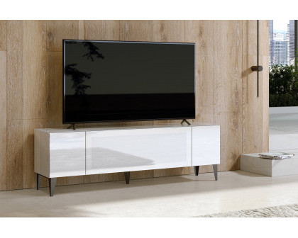 Bellini Monza TV Stand - White