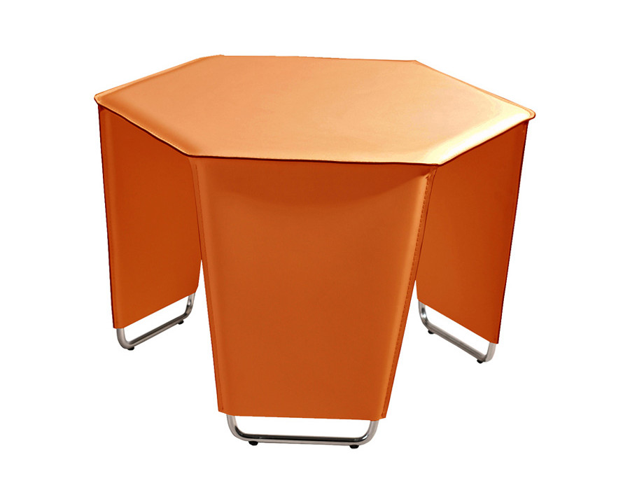 Bellini Movado End Table - Orange