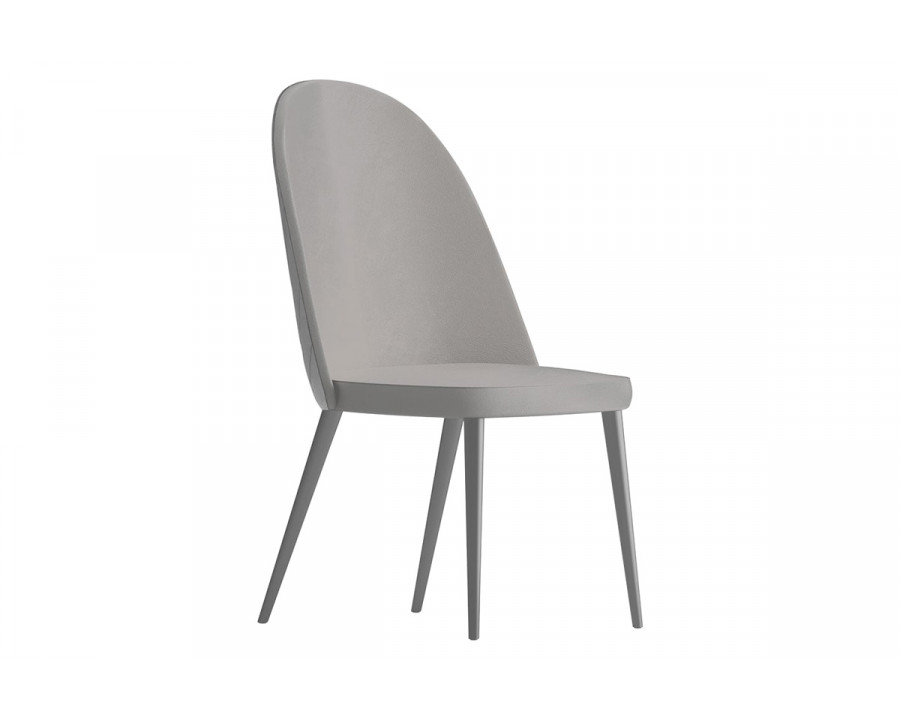 Bellini Napoli Dining Chair Set of 2 - Gray